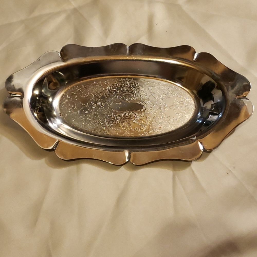 Stainless Steel Oval plate 🍽